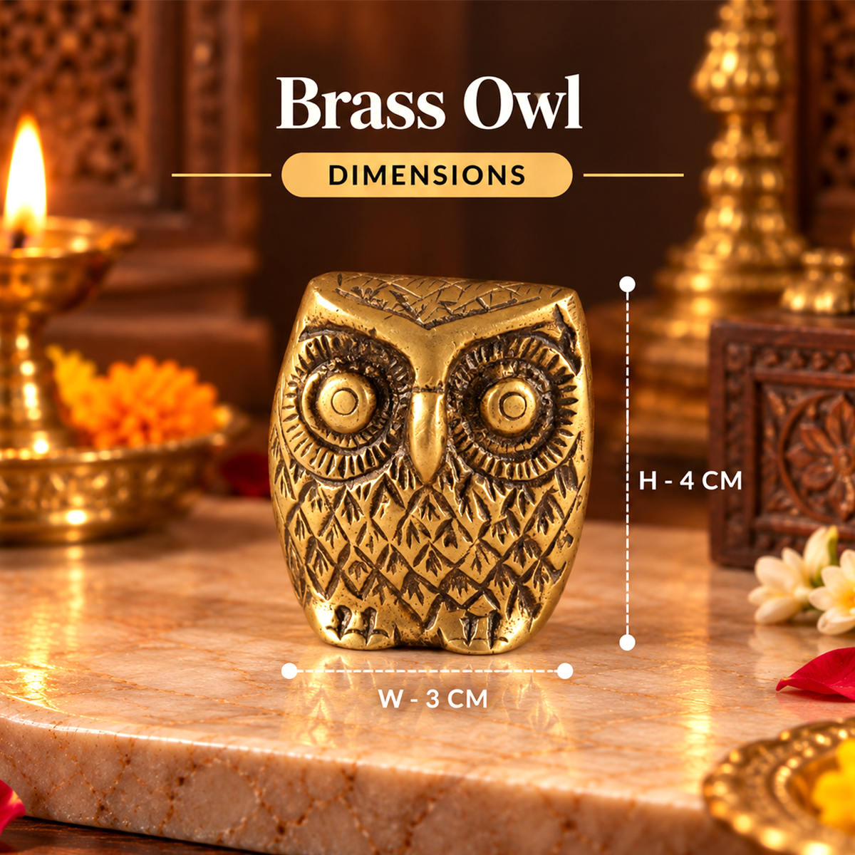 Brass Owl