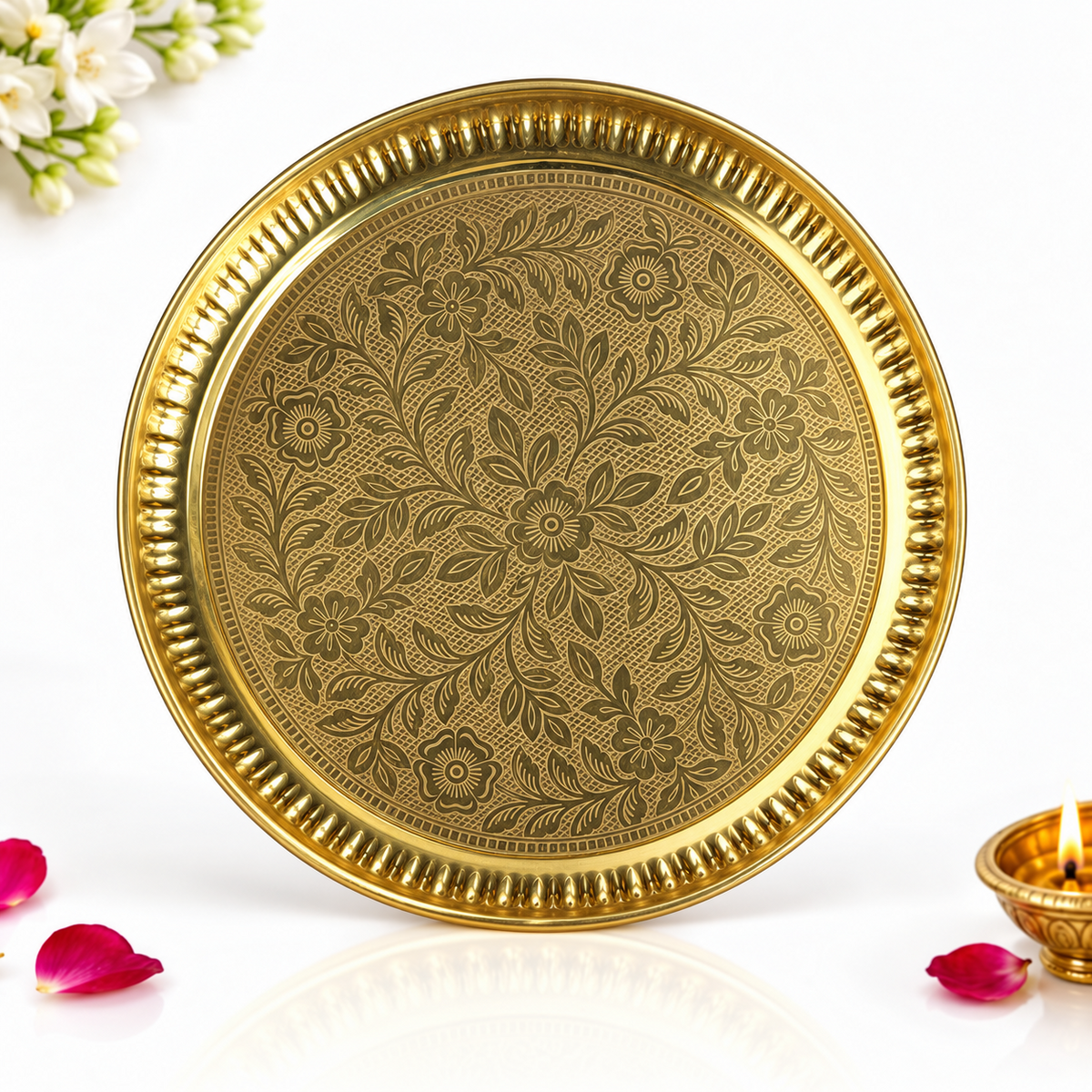 Brass Pooja Thali