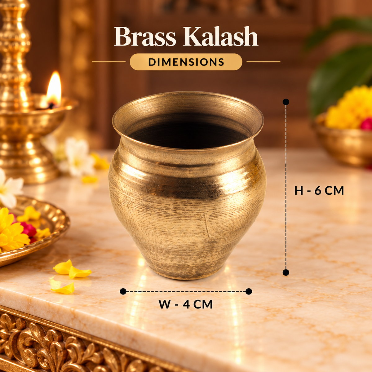 Brass Kalash