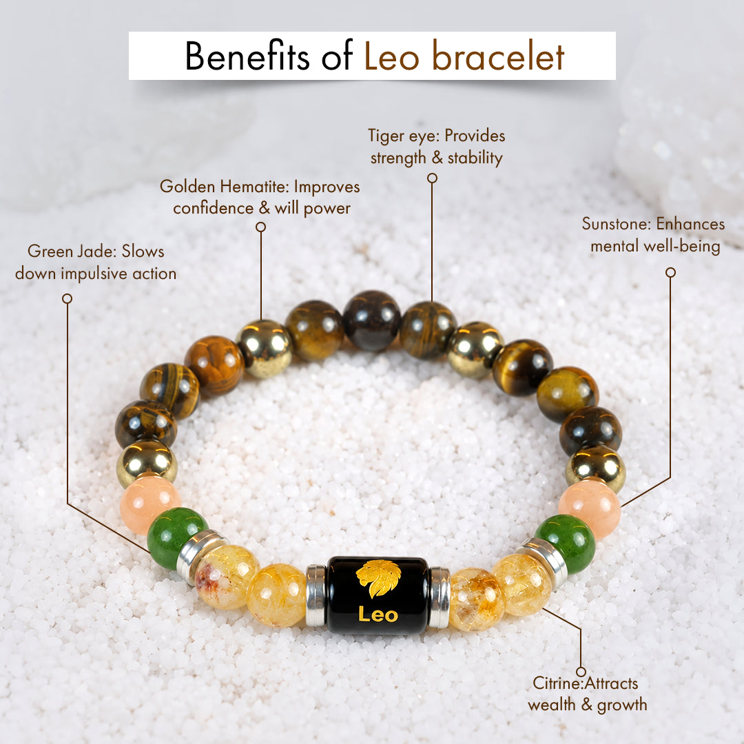 Singh Rashi (Leo) Raj Yog Bracelet