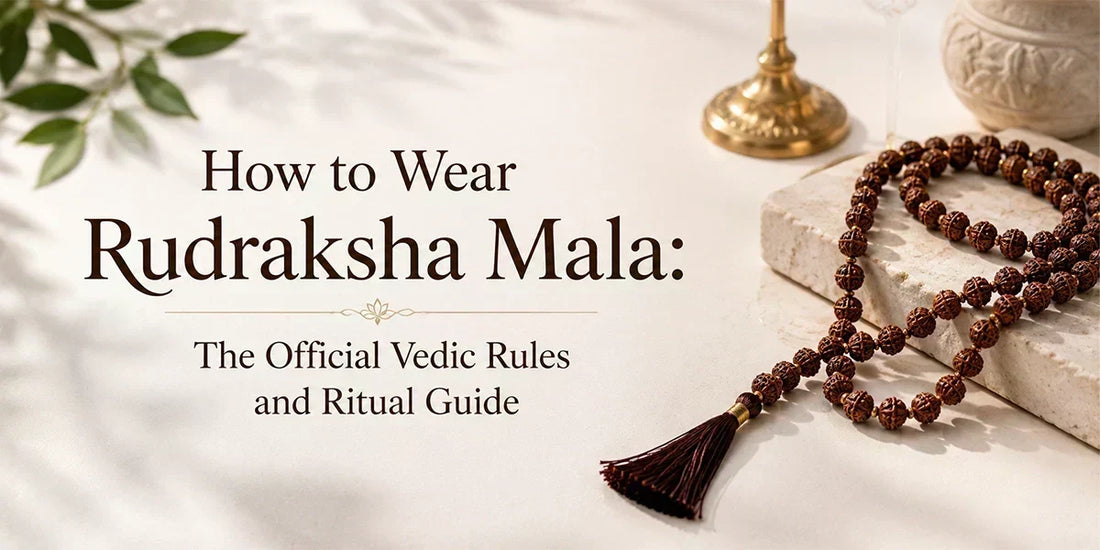 How to Wear Rudraksha Mala