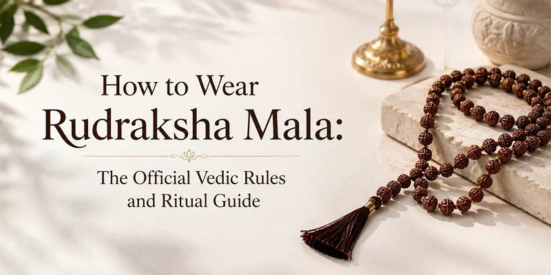 How to Wear Rudraksha Mala: The Official Vedic Rules and Ritual Guide