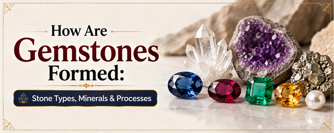 How Are Gemstones Formed: Stone Types, Minerals & Processes