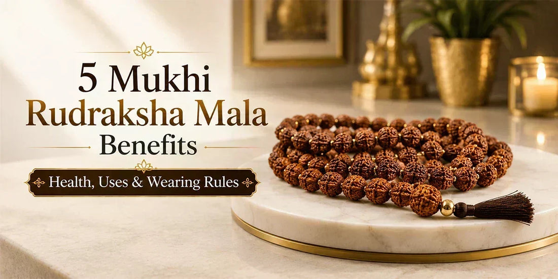 5 Mukhi Rudraksha Benefits