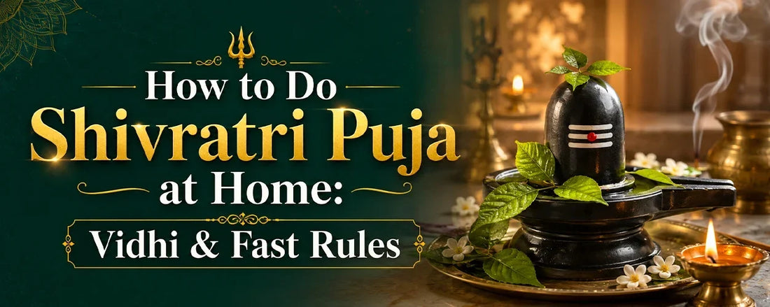 How to Do Shivratri Puja at Home: Vidhi & Fast Rules