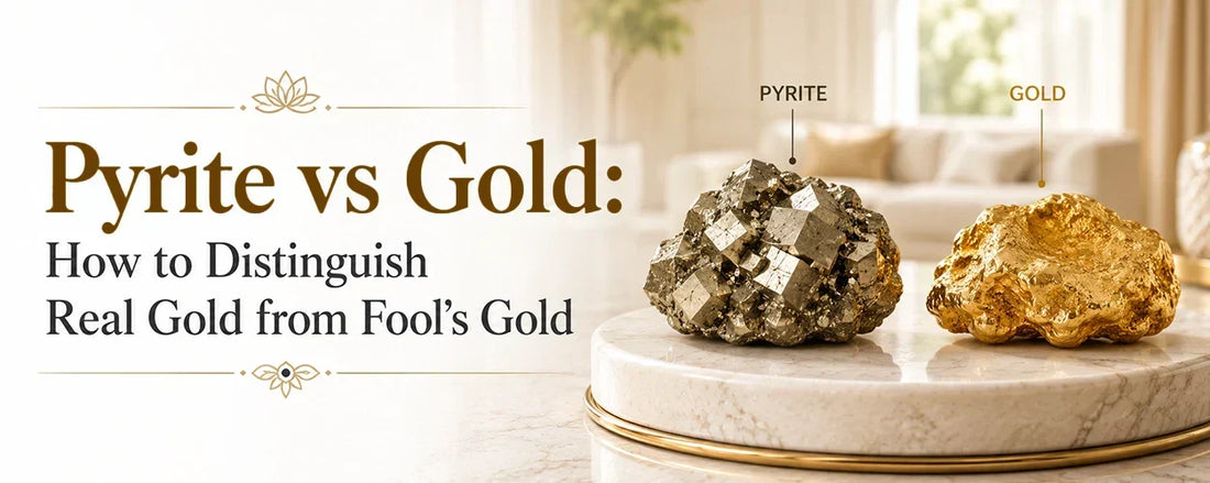 Pyrite vs Gold: How to Distinguish Real Gold from Fool’s Gold