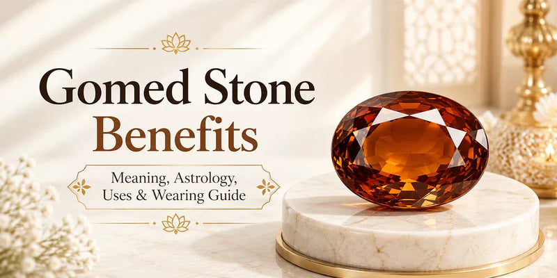 Gomed Stone Benefits: Meaning, Astrology, Uses & Wearing Guide