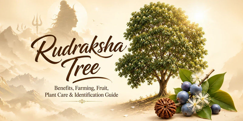 Rudraksha Tree Guide: Benefits, Care, Fruit & Farming