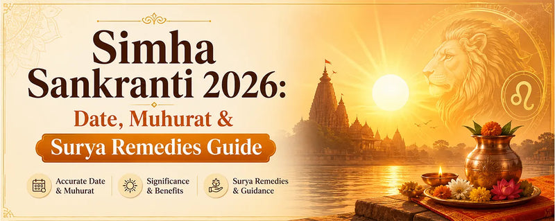 Simha Sankranti 2026: Date, Muhurat & Surya Remedies Guide