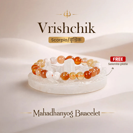 Scorpio (Vrishchik Rashi) Maha Dhanyog Bracelet