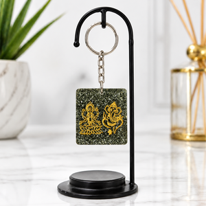 Lakshmi Ganesh Lucky Keychain