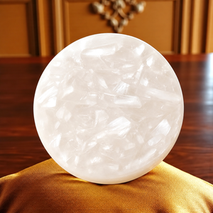 Natural Selenite Crystal Sphere
