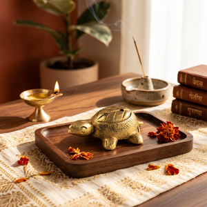 Brass Turtle Showpiece for Feng Shui