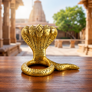 Brass Nag Shivling