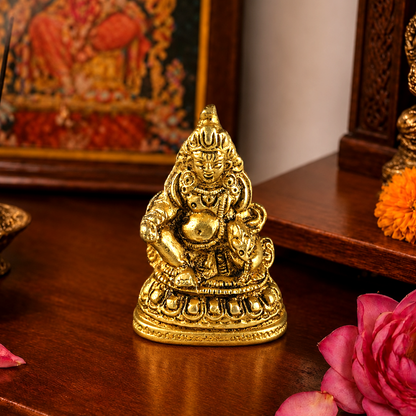 Brass Kuber Ji Murti