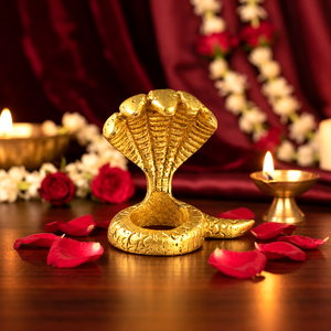 Brass Nag Devta Murti