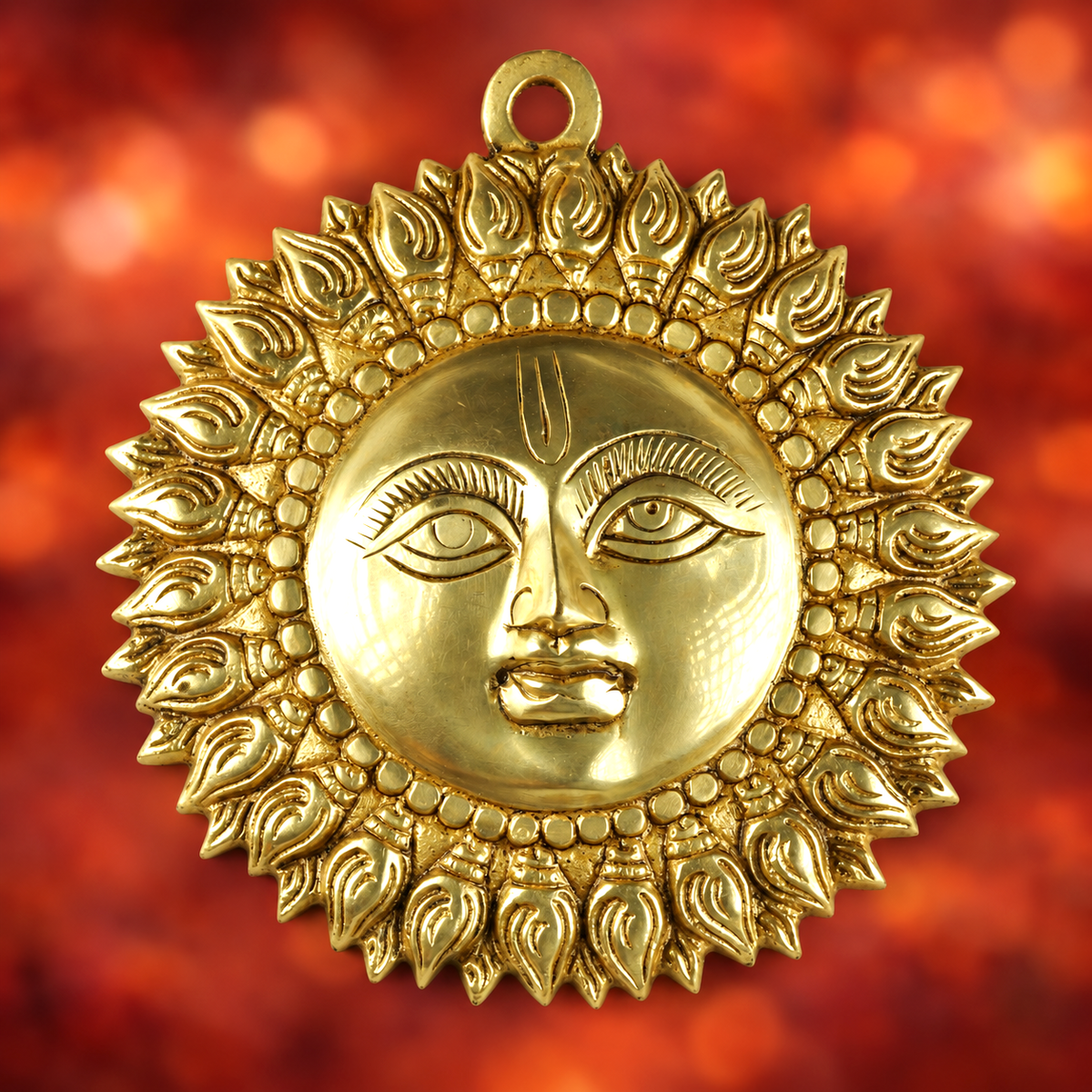 Brass Sun Face Vastu Wall Hanging
