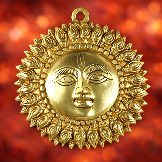 Brass Sun Face Vastu Wall Hanging