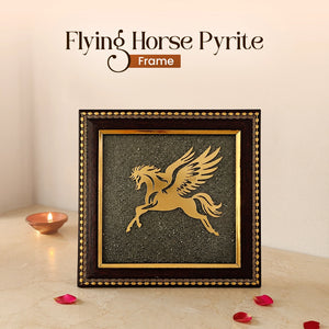 Flying Horse Pyrite Frame