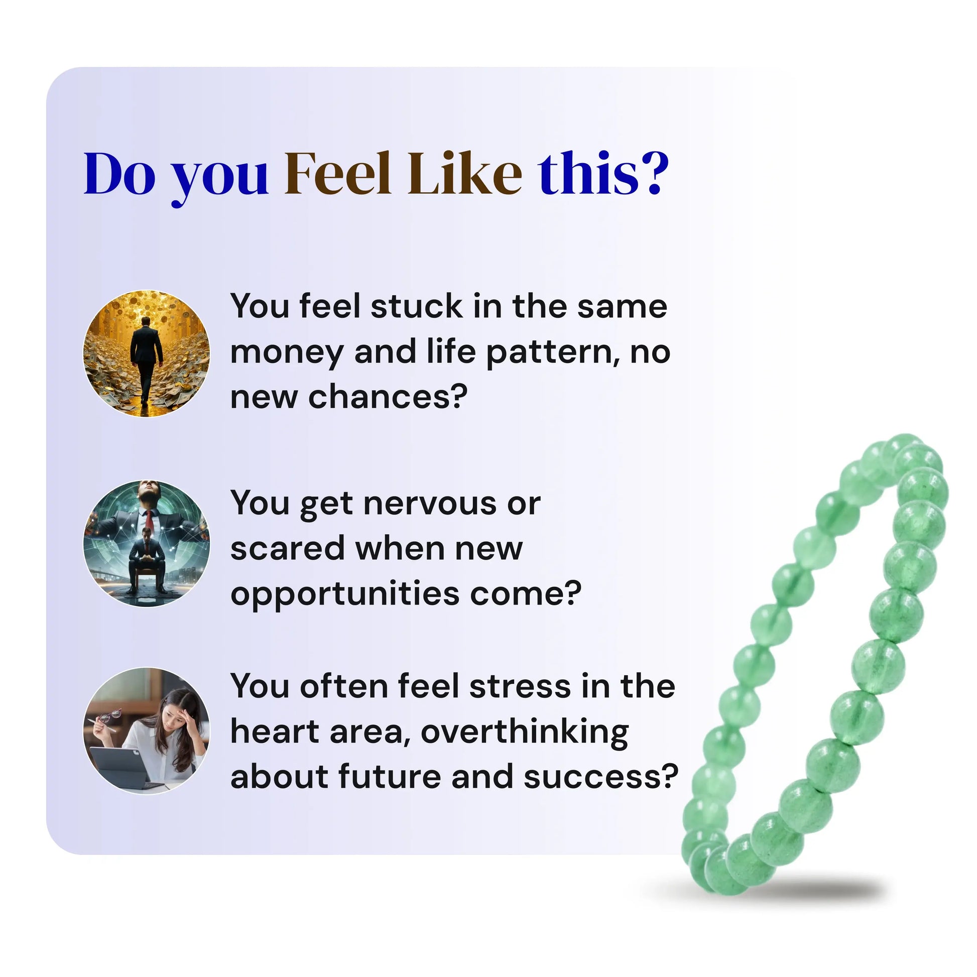 Green Aventurine Bracelet - Gemsinvite  