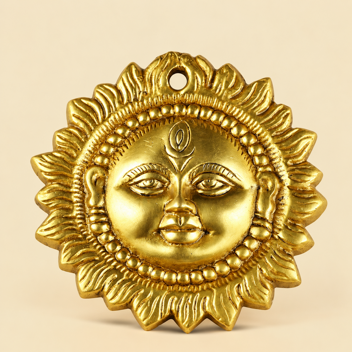 Brass Surya Wall Hanging