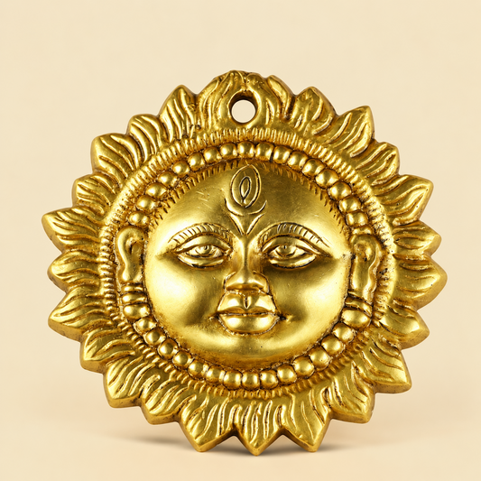 Brass Surya Wall Hanging