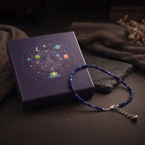
                    
                      Lapis Lazuli Anklet - Gemsinvite  
                    
                  