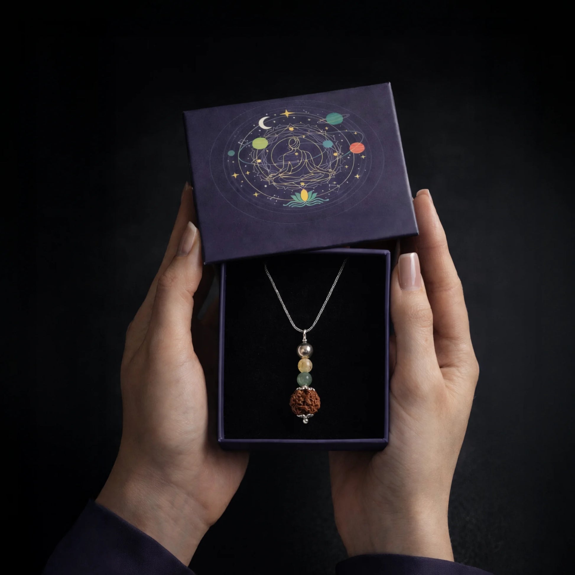 Shiv Cash Box Pendant - Gemsinvite  