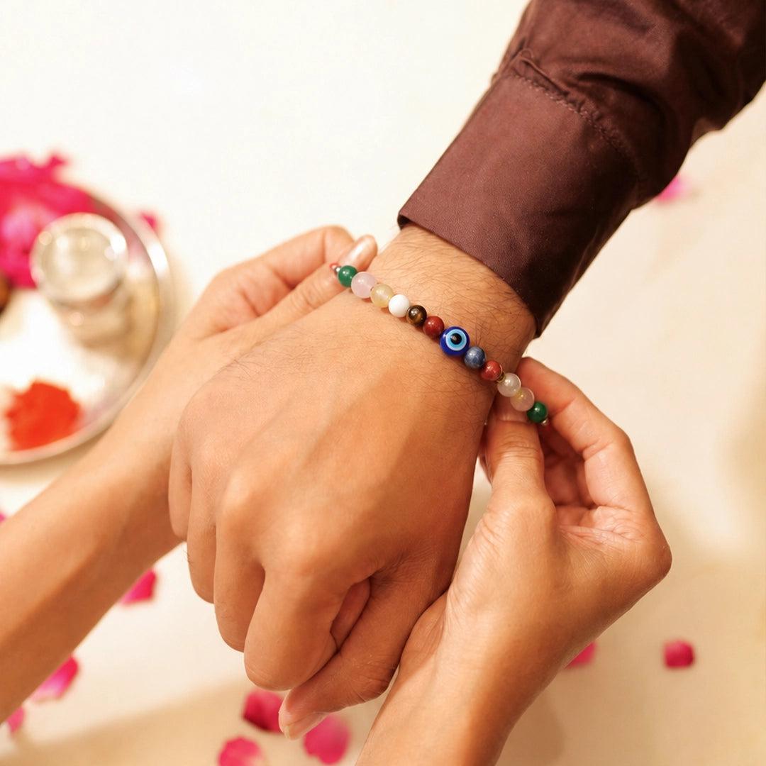 7 Chakra Small Rakhi