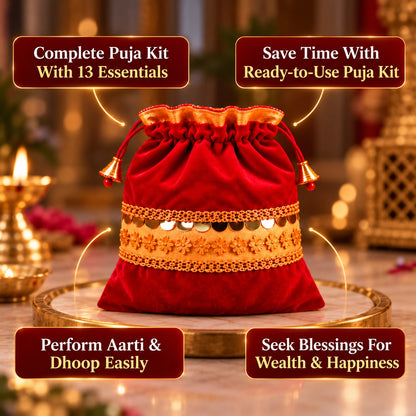 Ganesh Lakshmi Puja Samagri Potli