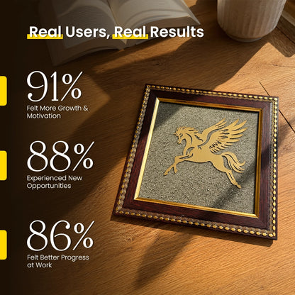 Flying Horse Pyrite Frame