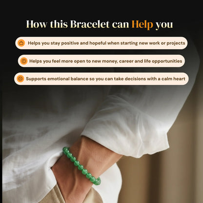Green Aventurine Bracelet - Gemsinvite  