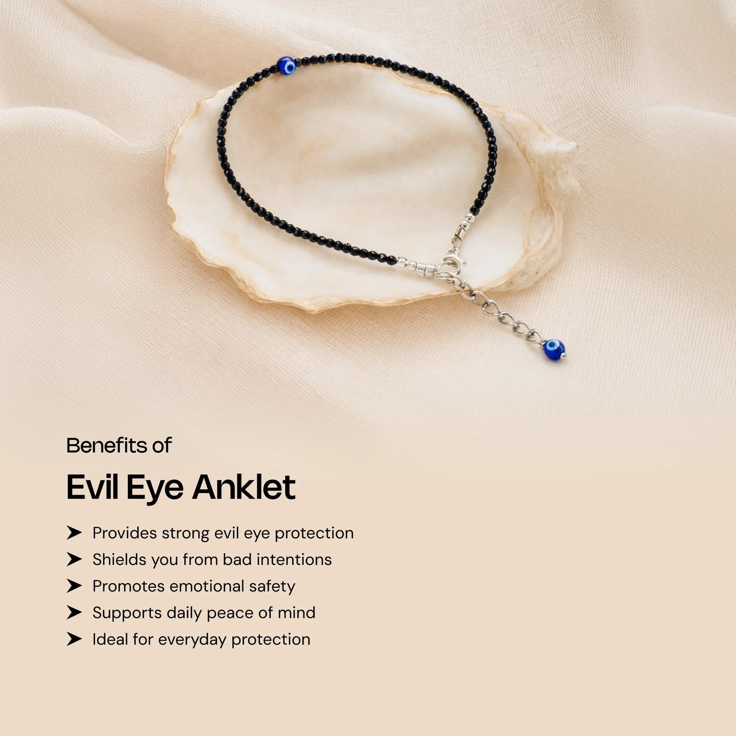 Evil Eye Anklet - Gemsinvite  