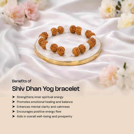 Shiv Dhanyog Bracelet - Gemsinvite  