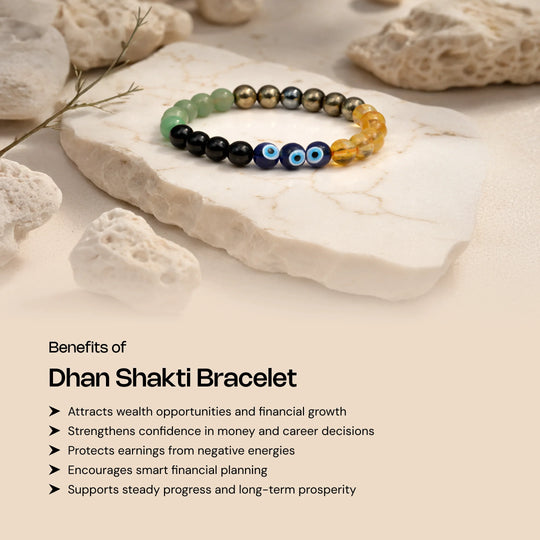 Dhan Shakti Bracelet - Gemsinvite  