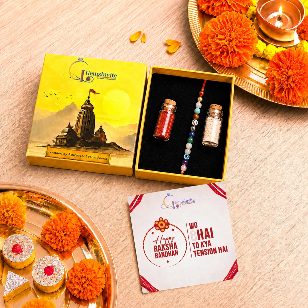7 Chakra big Rakhi