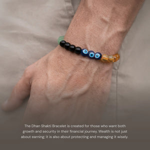 
                    
                      Dhan Shakti Bracelet - Gemsinvite  
                    
                  