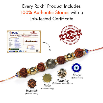Shiv Rudraksh Samridhi Rakhi