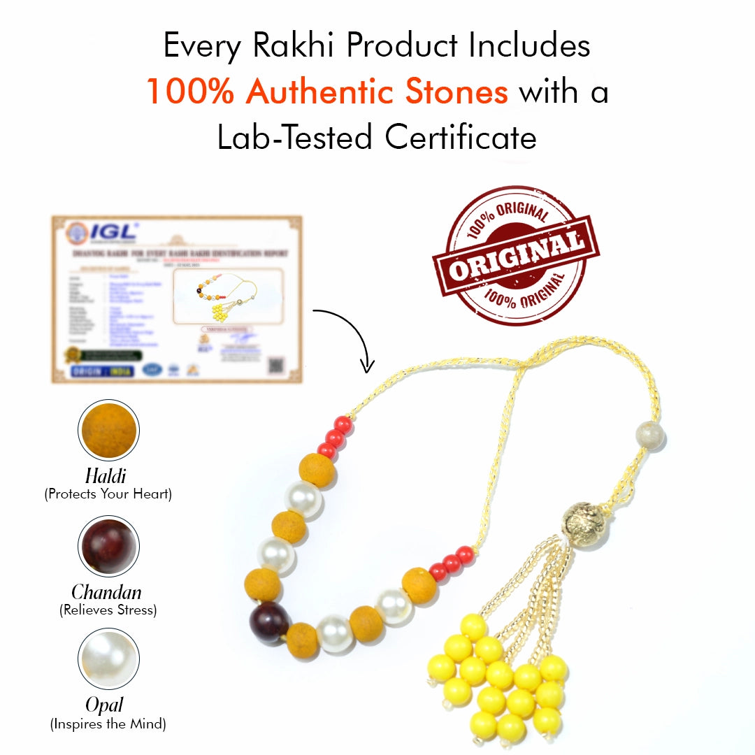 Haldi Chandan Rakhi lumba