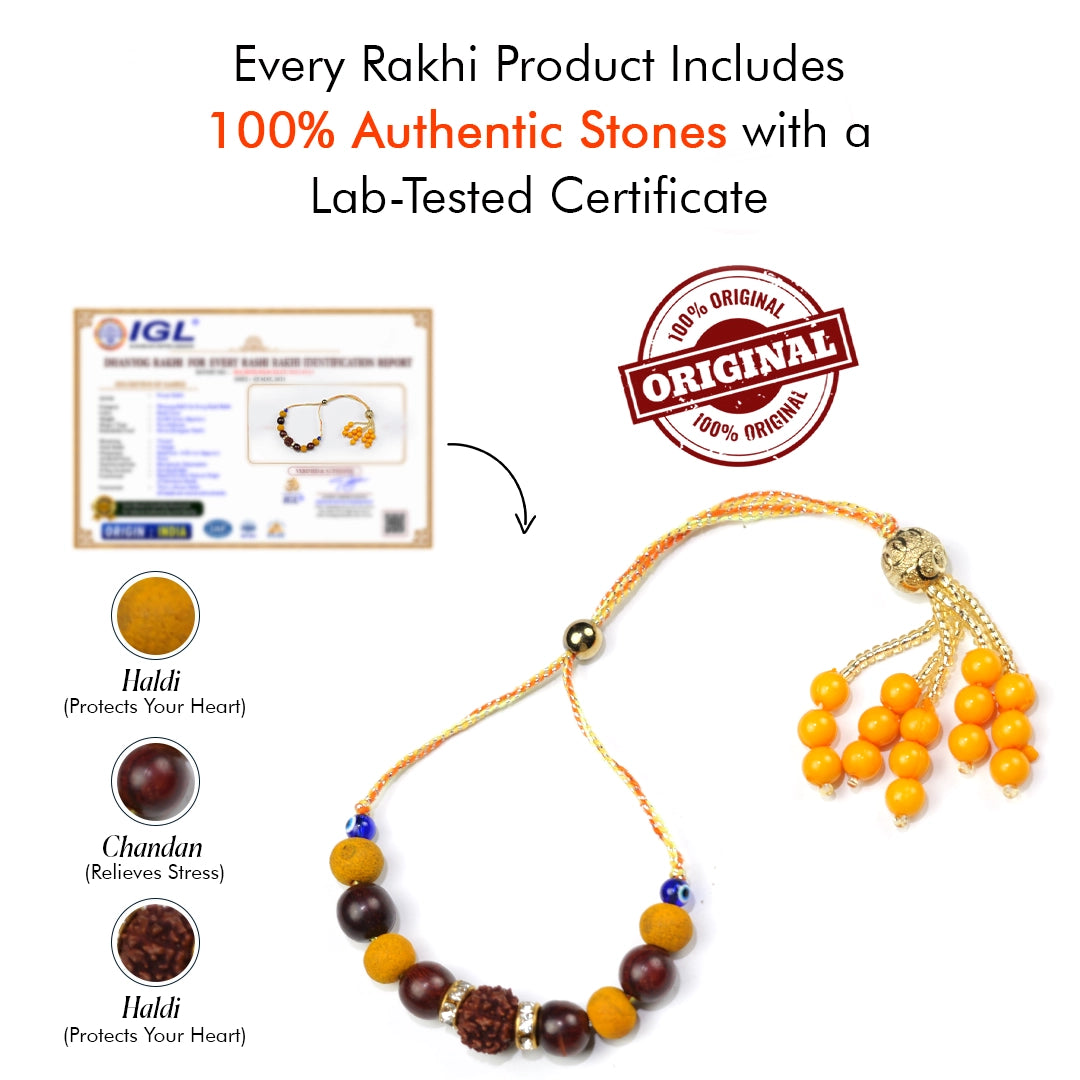 Haldi Chandan Shiv Rakhi lumba