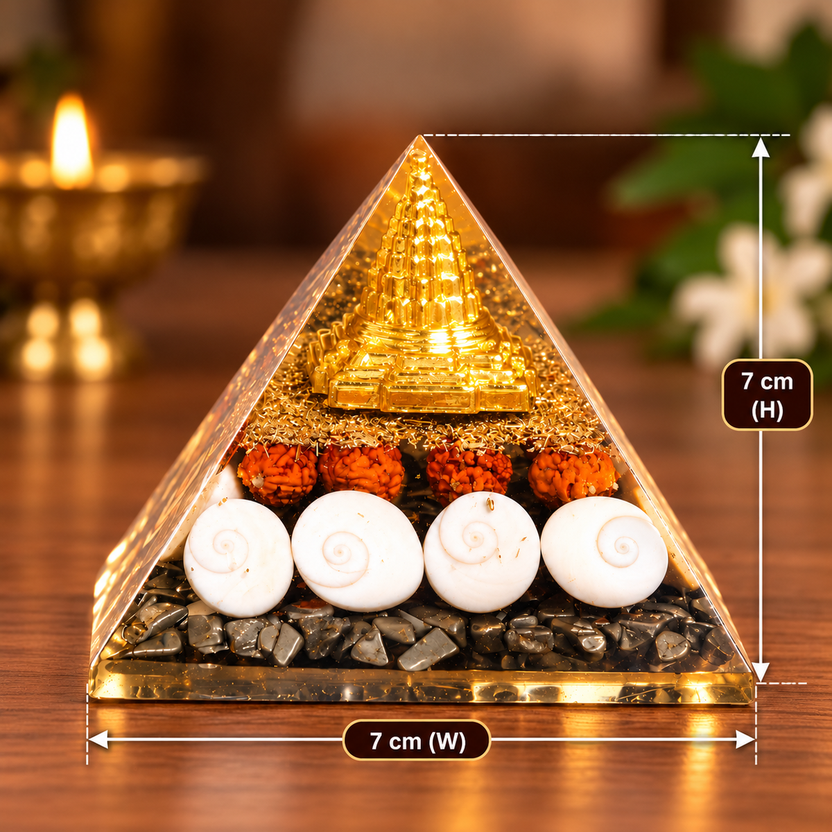 Meru Shree Yantra Pyramid for Wealth & Prosperity