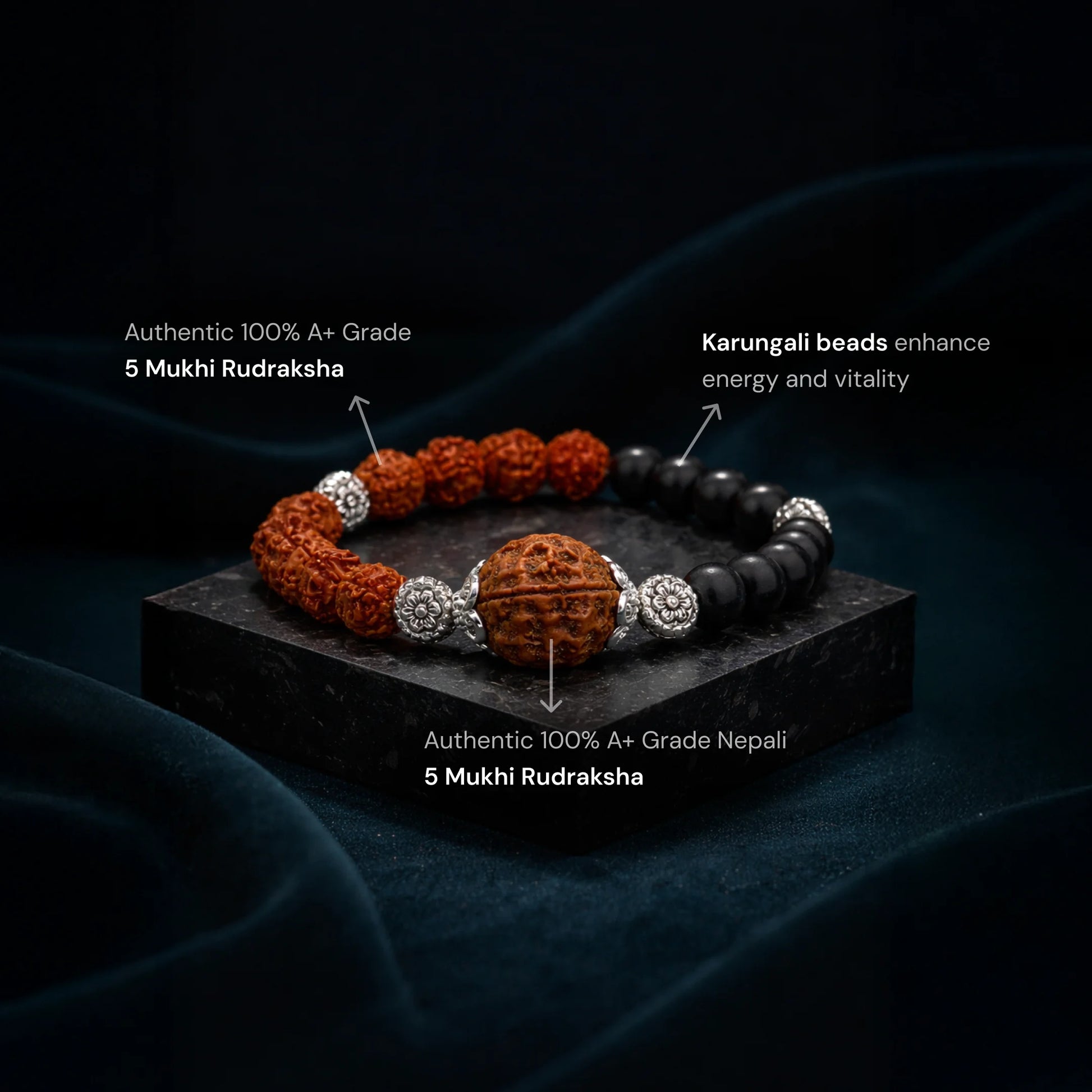 Maha Mrityunjay Kavach Bracelet - Gemsinvite  