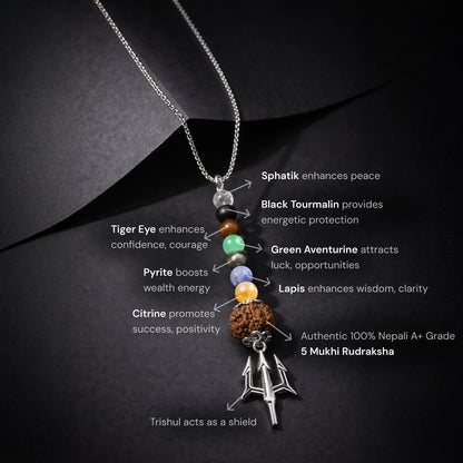 Siddh Shiv Dhanyog Pendant - Gemsinvite  