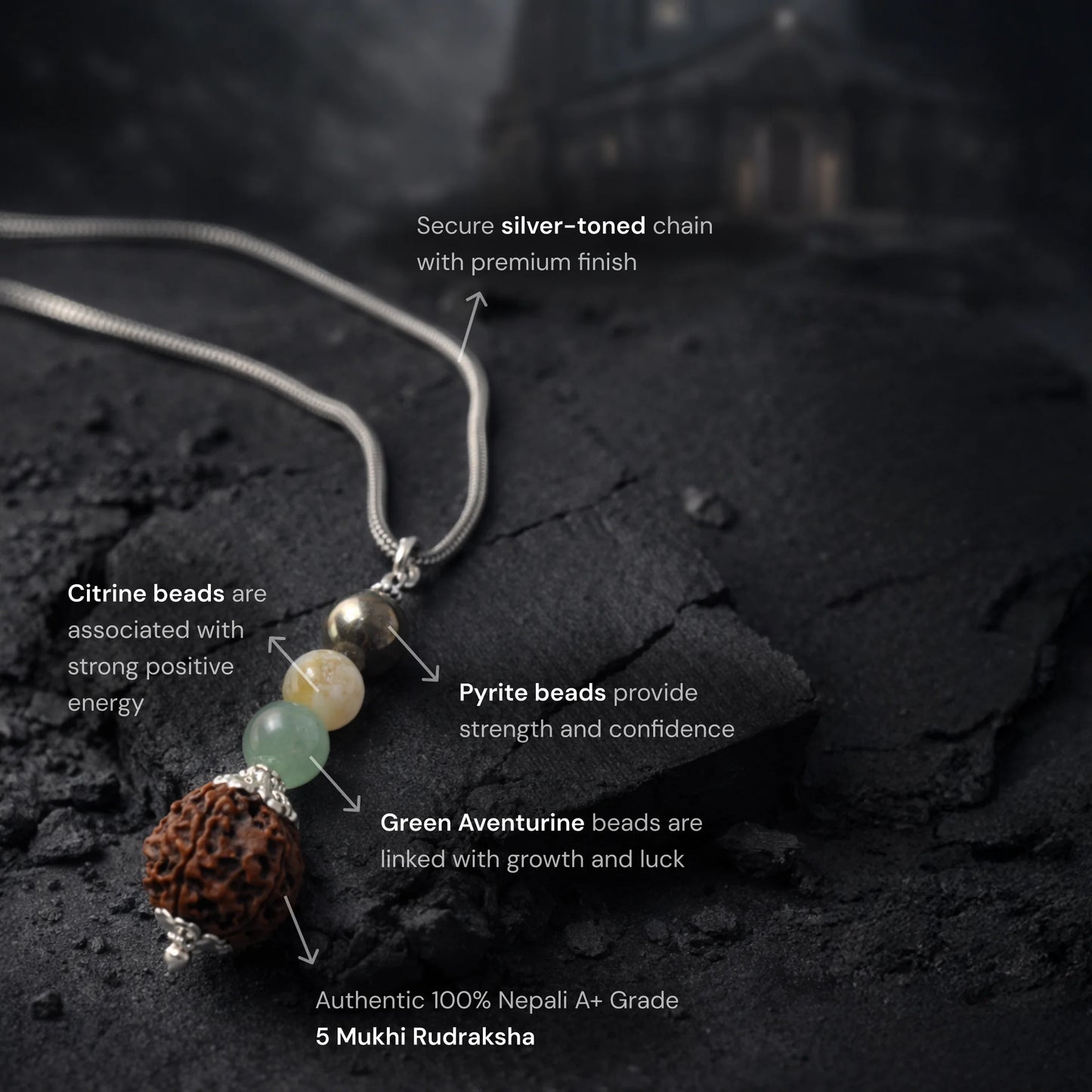 Shiv Cash Box Pendant - Gemsinvite  