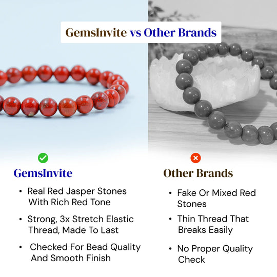 Red Jasper Bracelet