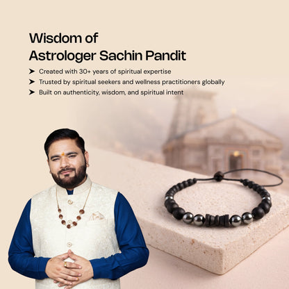 Karungali Damru 2 in 1 Bracelet - Gemsinvite  