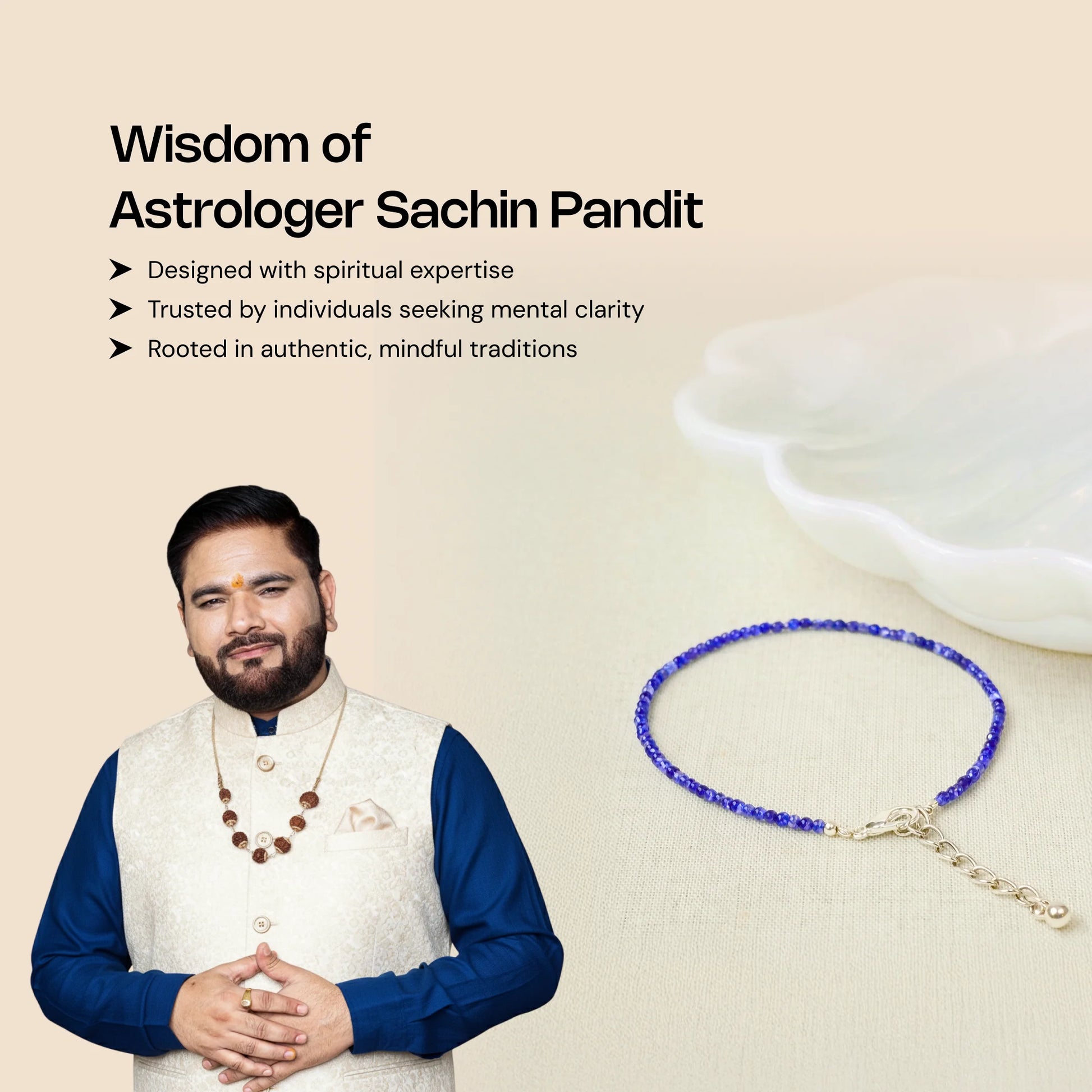 Lapis Lazuli Anklet - Gemsinvite  