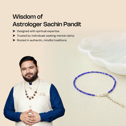 Lapis Lazuli Anklet - Gemsinvite  