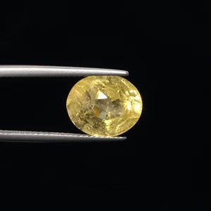 Natural Yellow Sapphire - 7.44ct