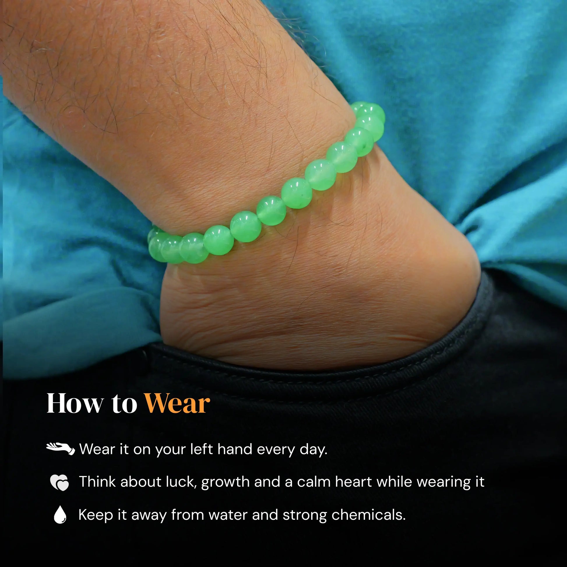 Green Aventurine Bracelet - Gemsinvite  